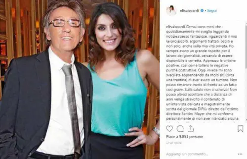 Elisa Isoardi: fotomontaggio con Sandro Mayer, bufera su Instagram