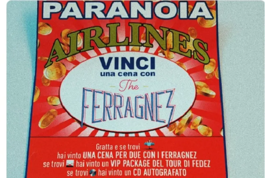 Fedez e Chiara Ferragni, cena in palio con nuovo album e 'gratta e vinci'