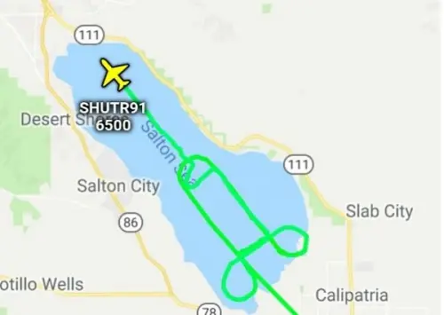 Piloti dei Marines burloni: disegno fallico nei cieli americani (VIDEO)