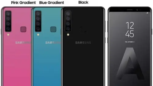 Galaxy A9, il potente device di Samsung con quattro Cam