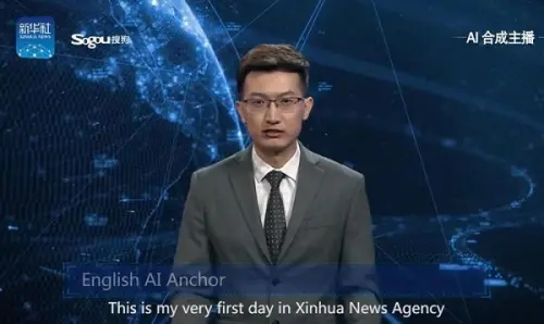 Cina: arriva il primo giornalista televisivo robot