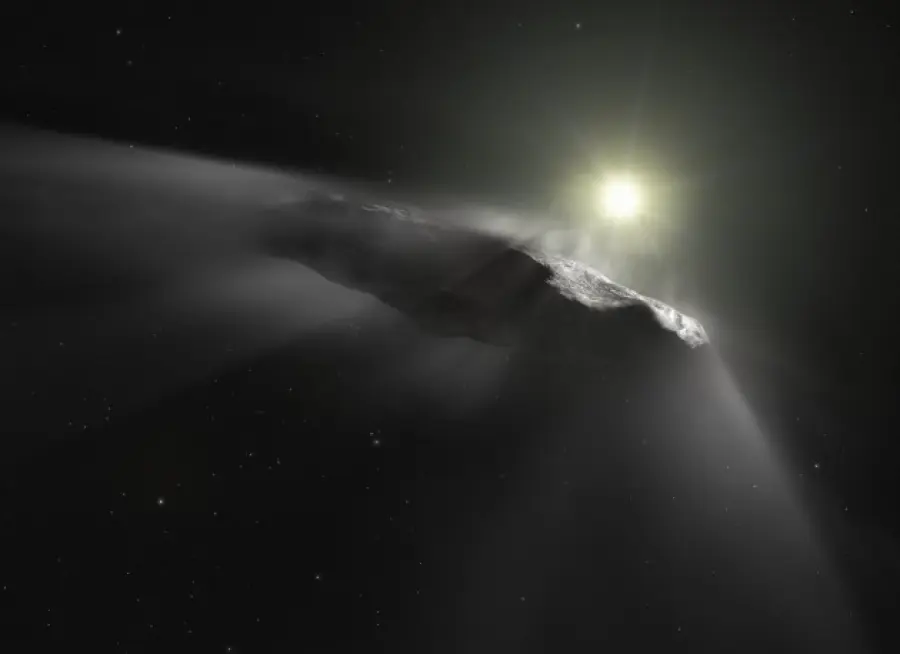 Asteroide sigaro 'Oumuamua': per gli scienziati di Harvard sarebbe una nave spaziale aliena