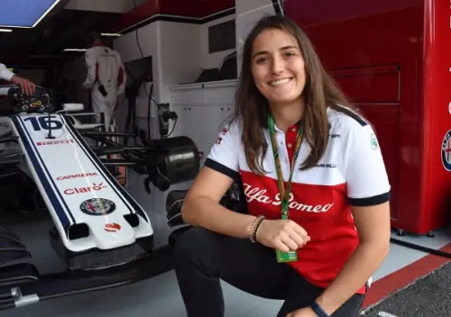 F1, Tatiana Calderon pronta al debutto con la Sauber Alfa