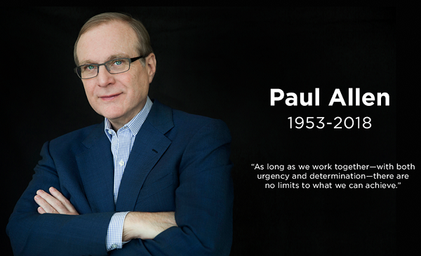 Morto Paul Allen: il co-fondatore di Microsoft aveva 65 anni