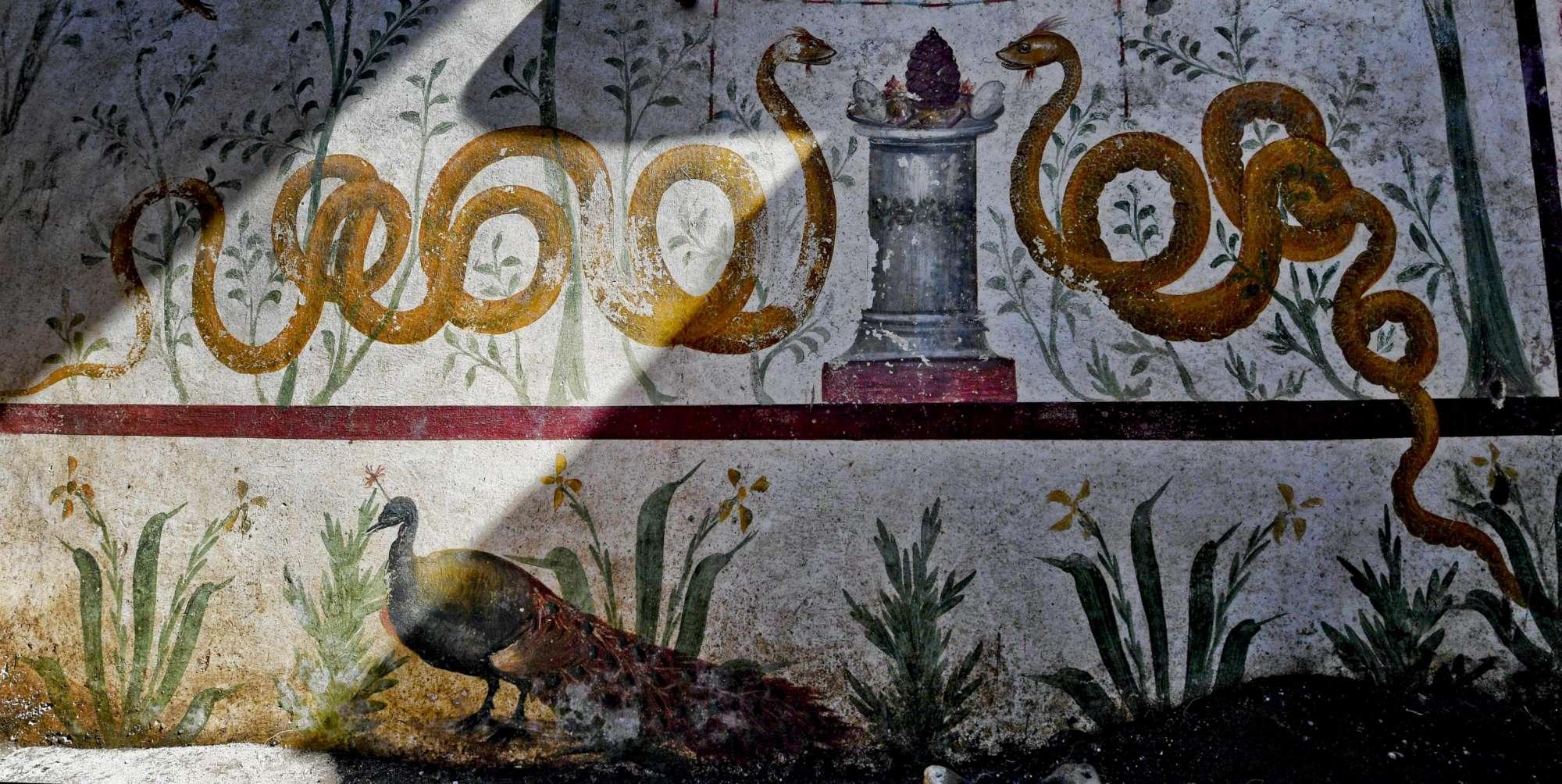 Pompei: scoperta la misteriosa casa del giardino incantato