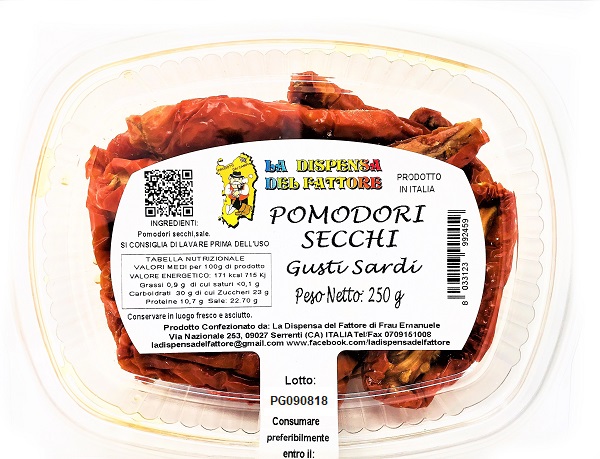 Insetti nei pomodori secchi. Ministero Salute richiama lotto. Ecco quale