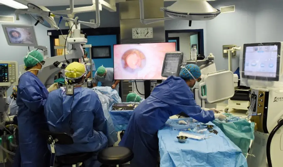 Tumore al pancreas: primo intervento chirurgico in 3D