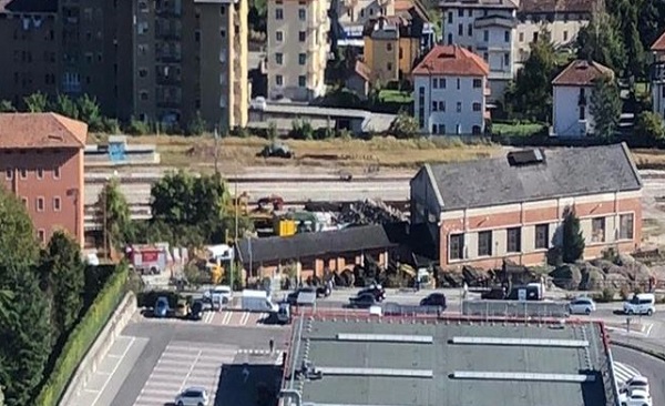 Belluno, esplosione in stazione. Un ferito gravissimo