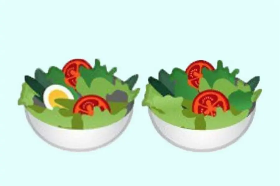 Emoji Google, insalata diventa vegana