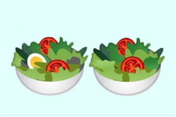 Emoji Google, insalata diventa vegana