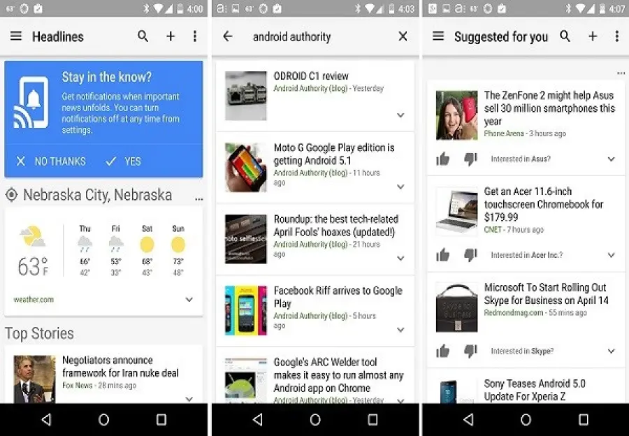 Google News diventa app disponibile su iOS e Android