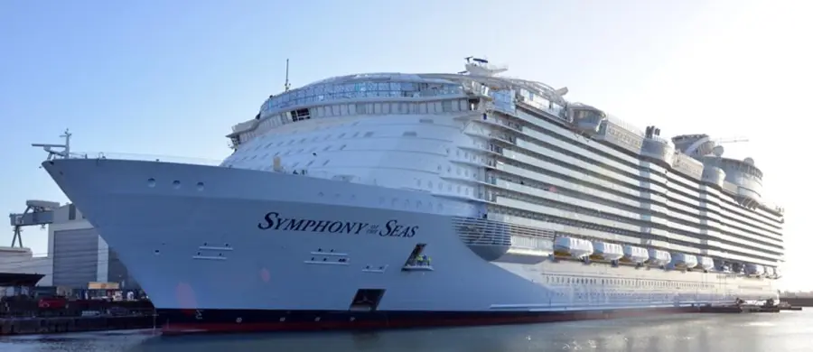 Nave da crociera più grande del mondo è Symphony of The Seas