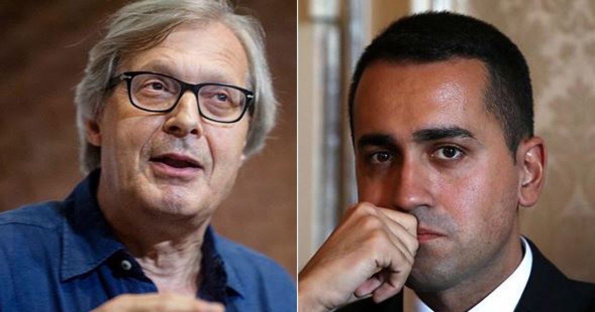 Sgarbi shock: 'Di Maio è gay', nuova staffilata al M5S