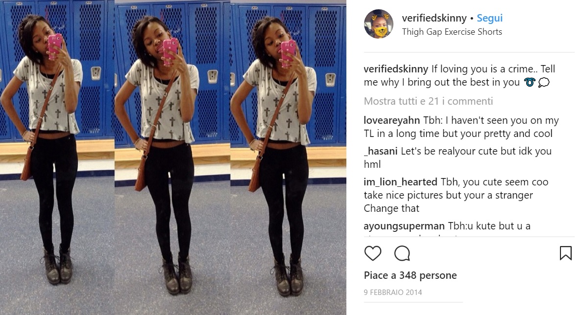 Blog anoressia pro ana spopolano su WhatsApp: fenomeno in crescita