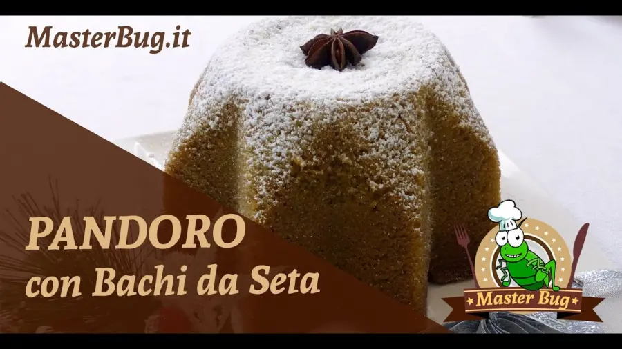Pandoro con insetti arriva in Italia: gusto particolare