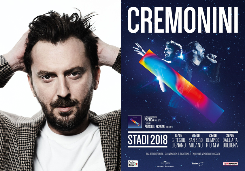 Cesare Cremonini, singolo 'Poetica' anticipa uscita nuovo album
