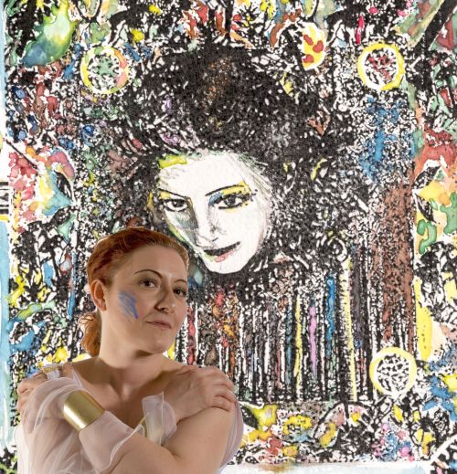 Rossella Regina 'Musa' da vetrina