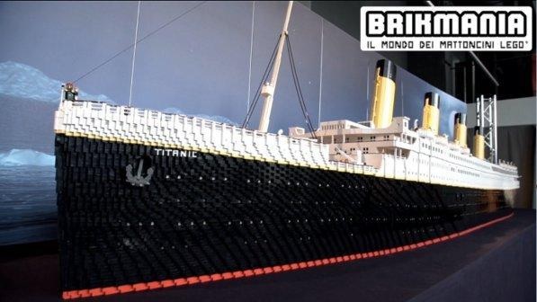 Bimbi rompono Titanic fatto coi Lego: multa di ben 1.500 euro