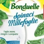 Bonduelle richiama dal mercato lotto di spinaci surgelati