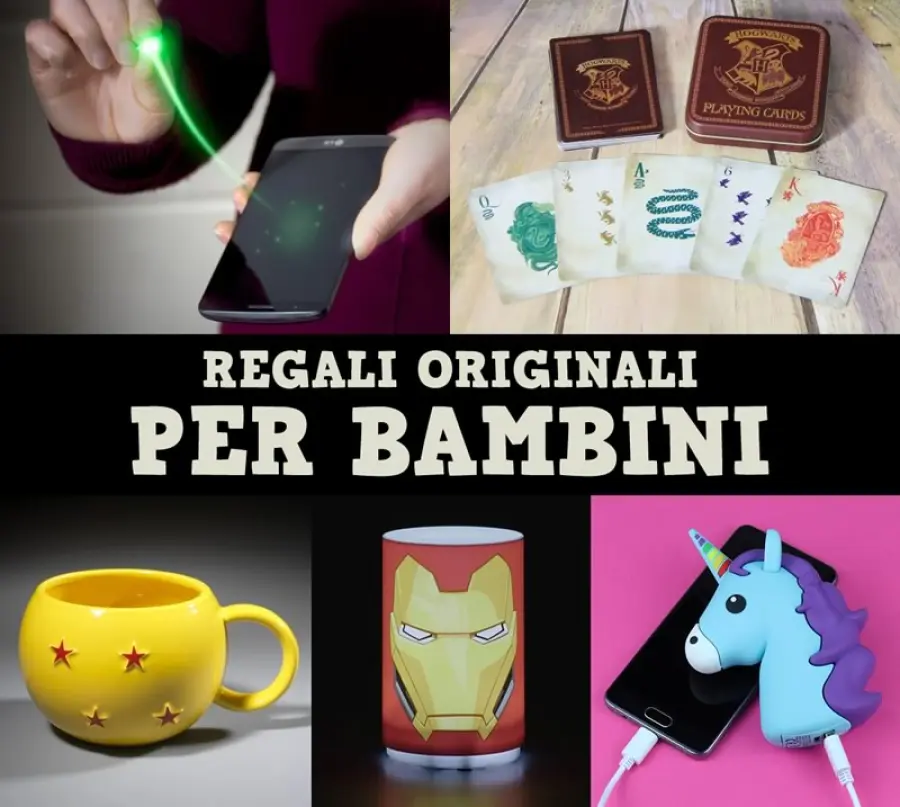 I regali per bambini per sorprenderli con dei gadget originali
