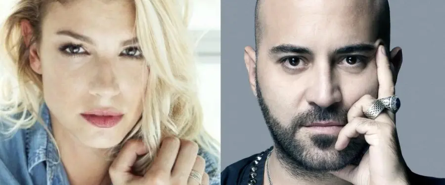 Emma Marrone è incinta? Giuliano Sangiorgi le accarezza la pancia