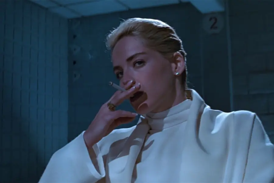 Sharon Stone pubblica provino 'Basic Instinct' su Instagram, 25 anni dopo