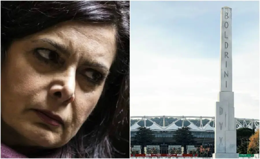 Laura Boldrini, simboli fascisti e ironia del web