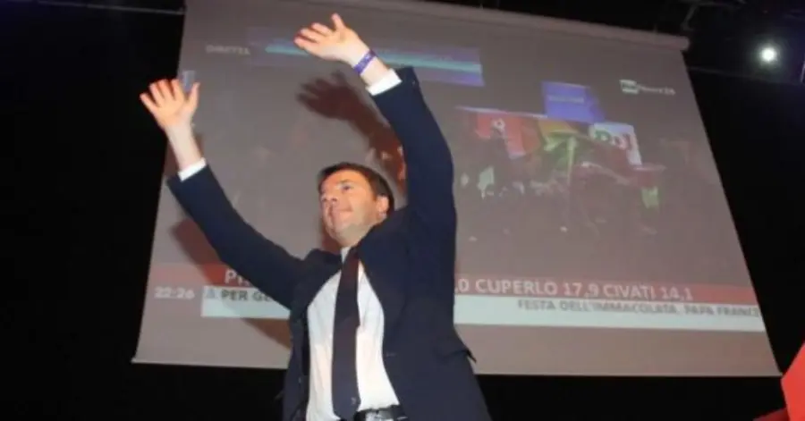 Matteo Renzi festeggia il Primo Maggio forte del trionfo alle Primarie dem