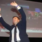 Matteo Renzi festeggia il Primo Maggio forte del trionfo alle Primarie dem
