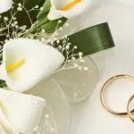 Le fedi nuziali simbolo d'amore eterno
