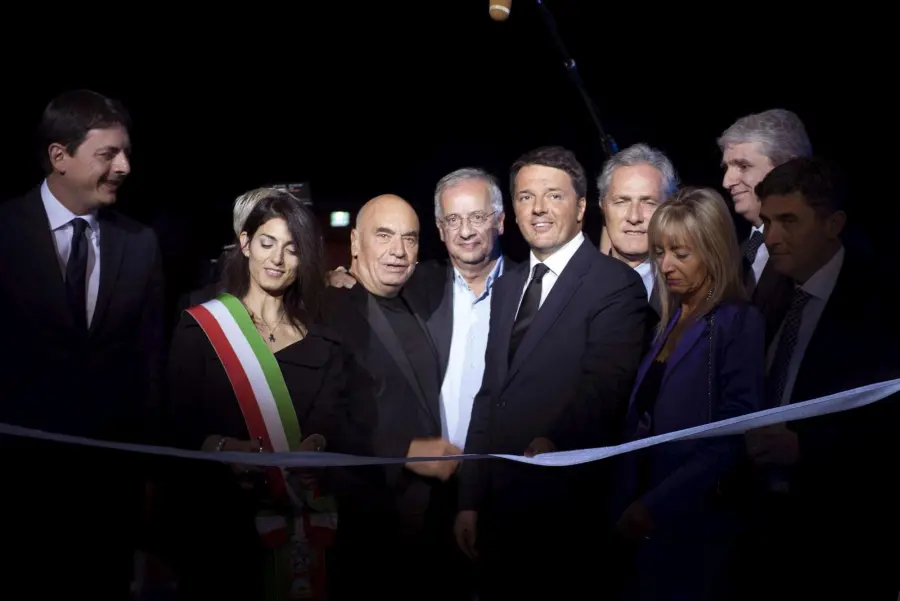 Inaugurazione del centro congressi di Roma la 'Nuvola' di Fuksas