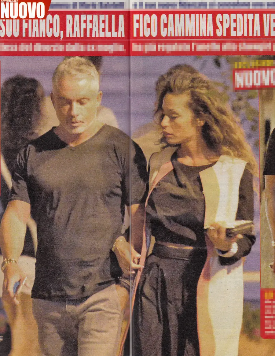 Raffaella Fico e Alessandro Moggi: relax a Ponza prima delle nozze