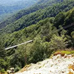 Ponte tibetano a Valli del Pasubio: una struttura da trecentomila euro
