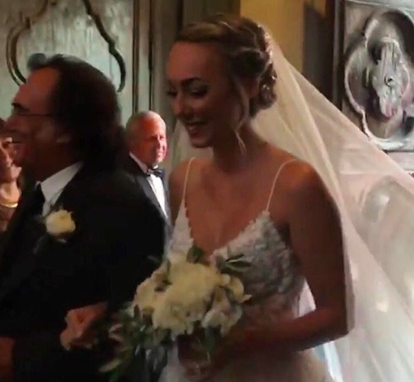Al Bano e Romina Power a Lecce per le nozze di Cristel Carrisi