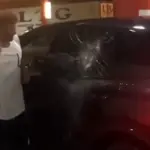 Belen Rodriguez e Andrea Iannone: disavventura alla stazione di servizio, video su Instagram