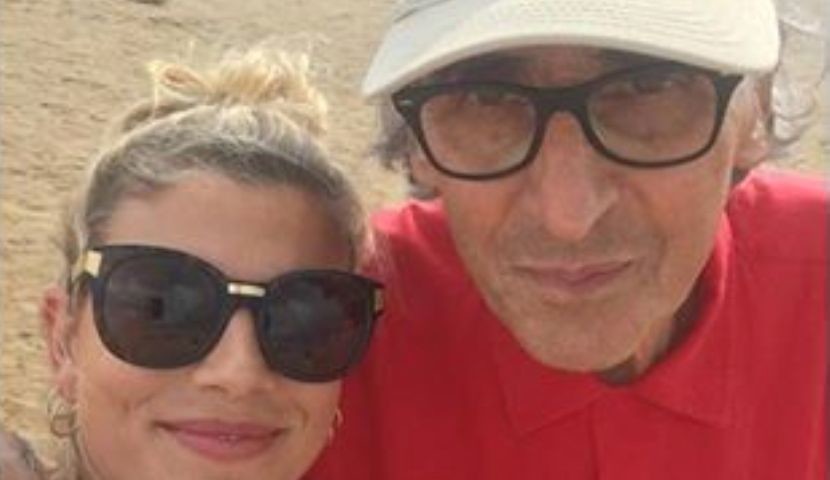 Emma Marrone va in Sicilia e incontra Franco Battiato: selfie su Instagram