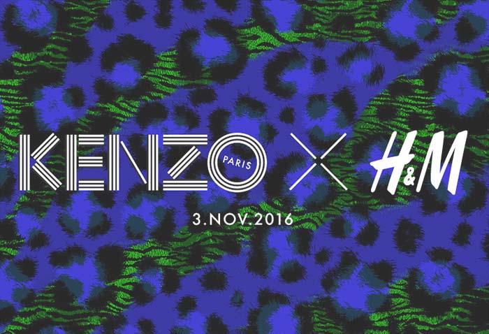 Kenzo x H&amp;M: tinte forti e tigrate per capsule collection