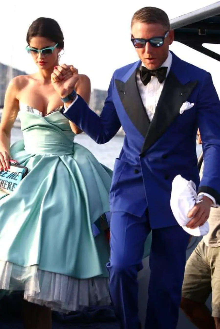 Lapo Elkann e Shermine Shahrivar innamorati a Saint Tropez