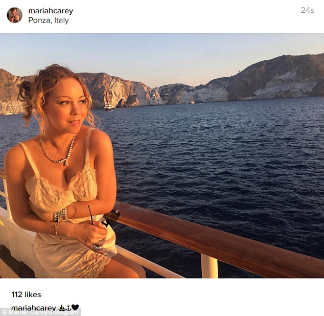 Mariah Carey: relax e shopping a Ponza con fidanzato e figli
