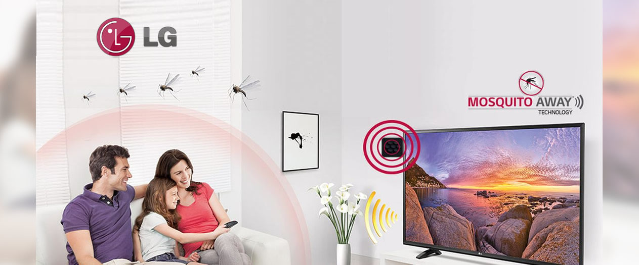 LG inventa televisore anti-zanzare: Mosquito Away Tv