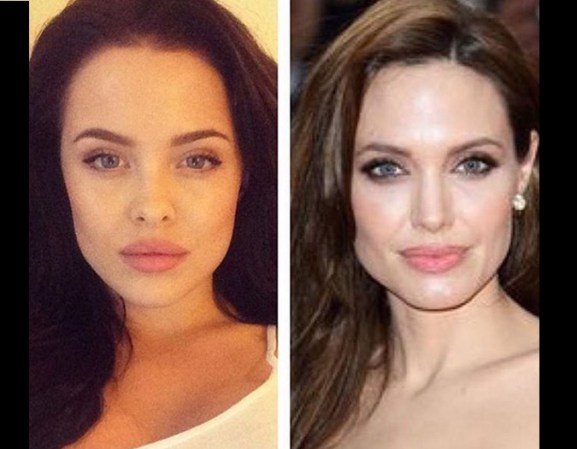 Angelina Jolie ha una sosia: Mara J. Teigen