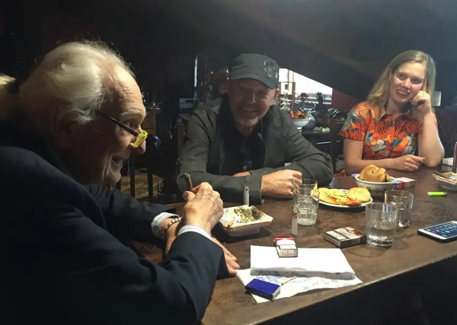 Vasco Rossi a casa di Marco Pannella: incontro Radical