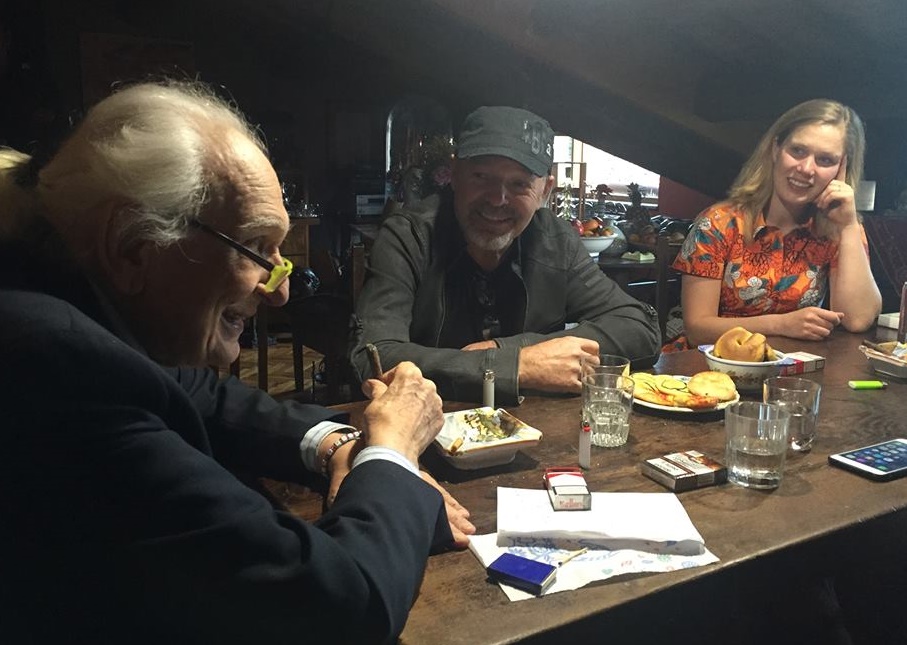 Vasco Rossi a casa di Marco Pannella: incontro Radical