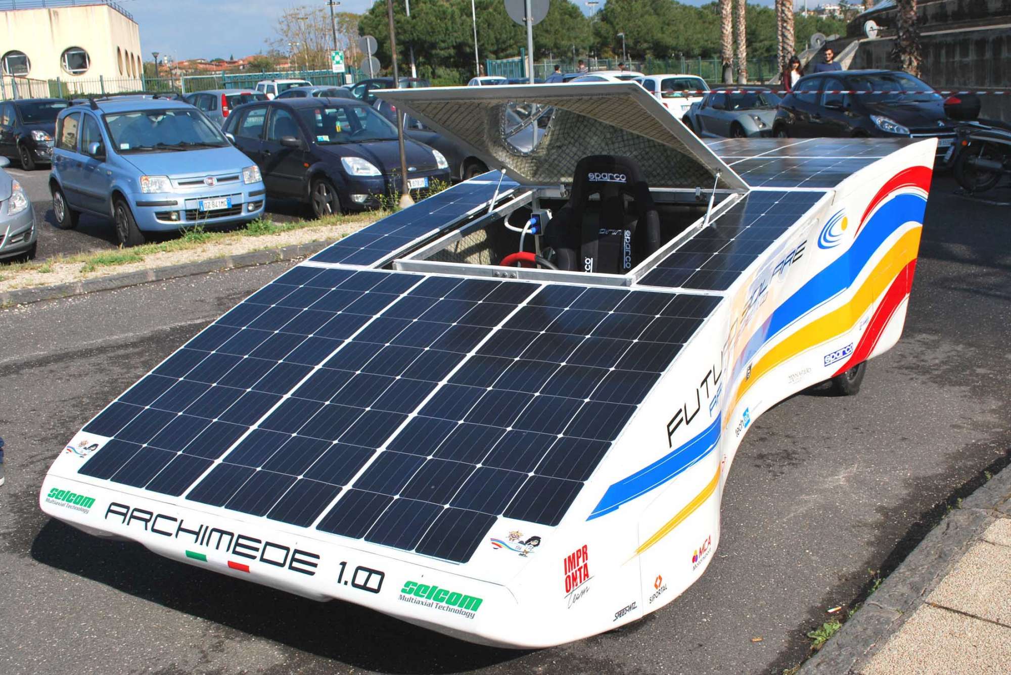 Archimede solar car 1.0: auto ad energia solare è realtà