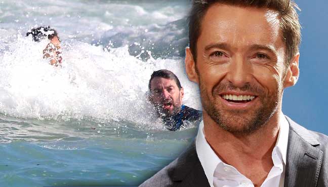 Hugh Jackman eroe nel cinema e nella vita reale: salva figlio in acqua