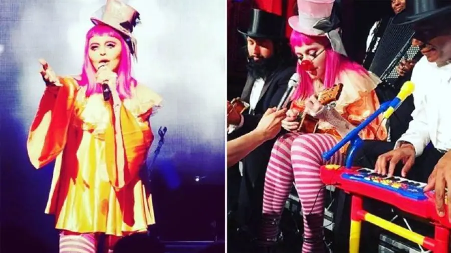 Madonna Clown Triste e Ubriaco a Melbourne: Lacrime per Rocco