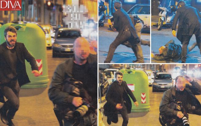 Luca Argentero Stende Paparazzo: Rabbia dopo Serata al Cinema con Myriam Catania