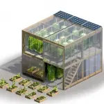 Impact Farm: Serra Modulare da Città, Componibile in 10 Giorni