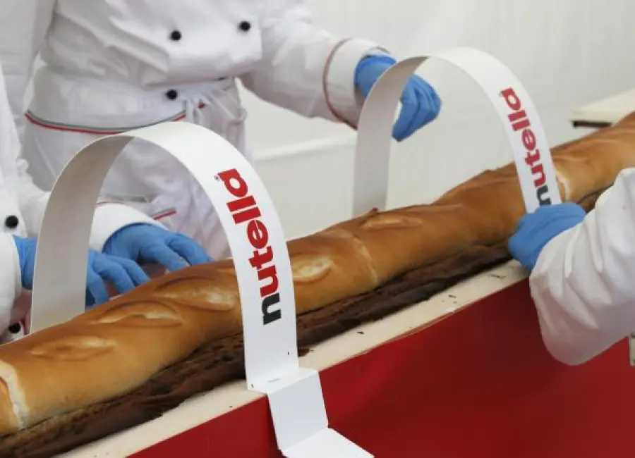 Baguette con Nutella da Record: 122,4 Metri, Ferrero gioisce ad Expo