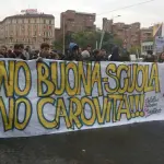 Buona Scuola: Cortei contro Riforma e Governo, Manganellate a Bologna